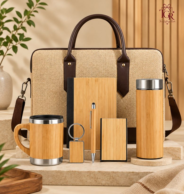Bamboo Complete Desk Set